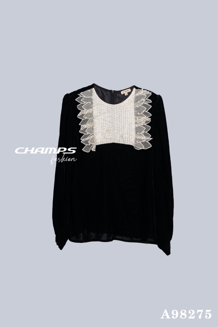 ÁO NHUNG ĐEN 98275