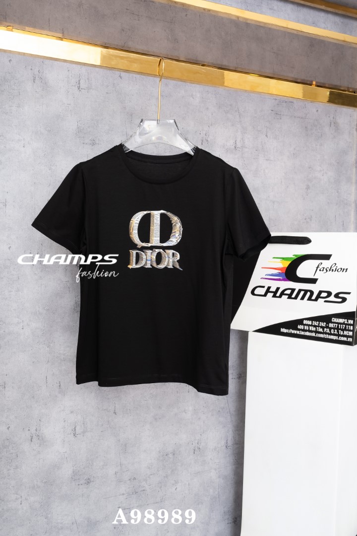 ÁO THUN ĐEN DIOR HINH 98989