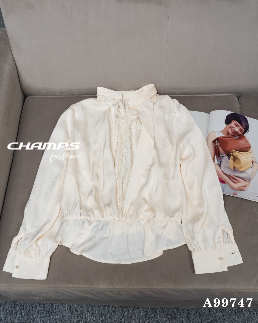 ÁO LỤA KEM BO LAI 99747