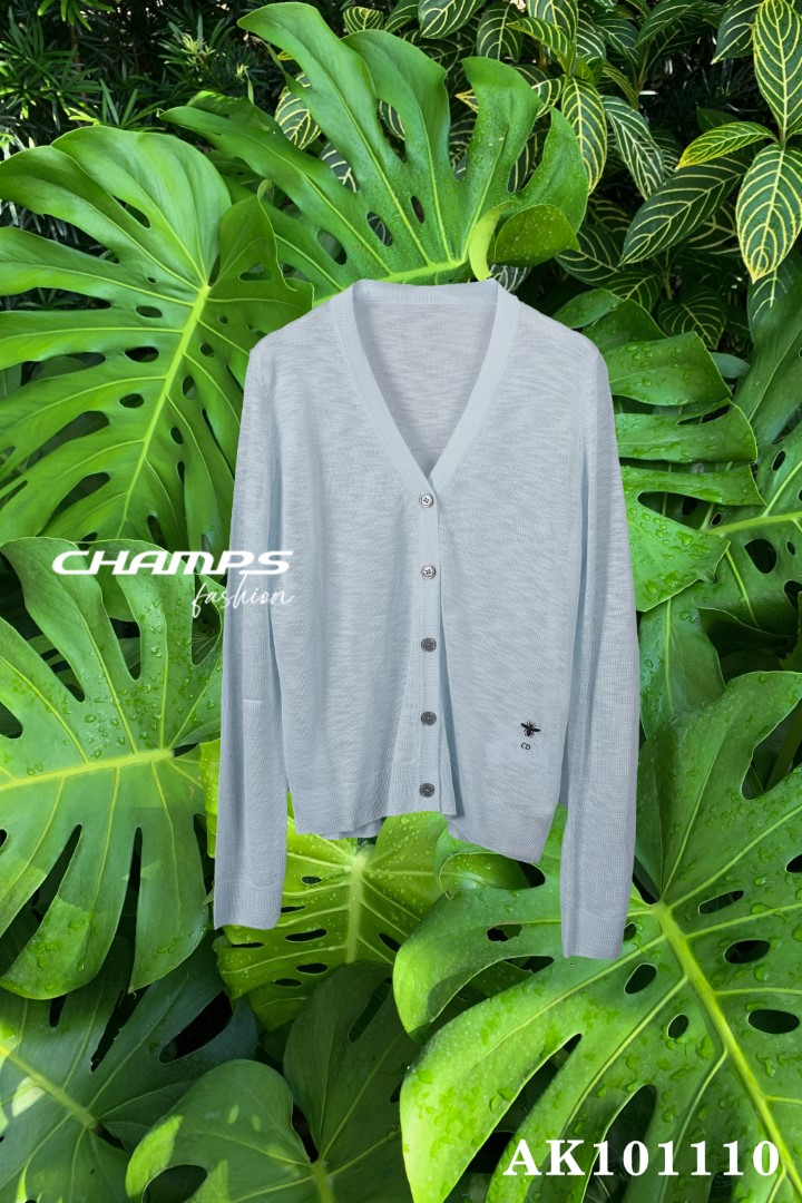 ÁO LEN MỎNG DIOP XANH 101110