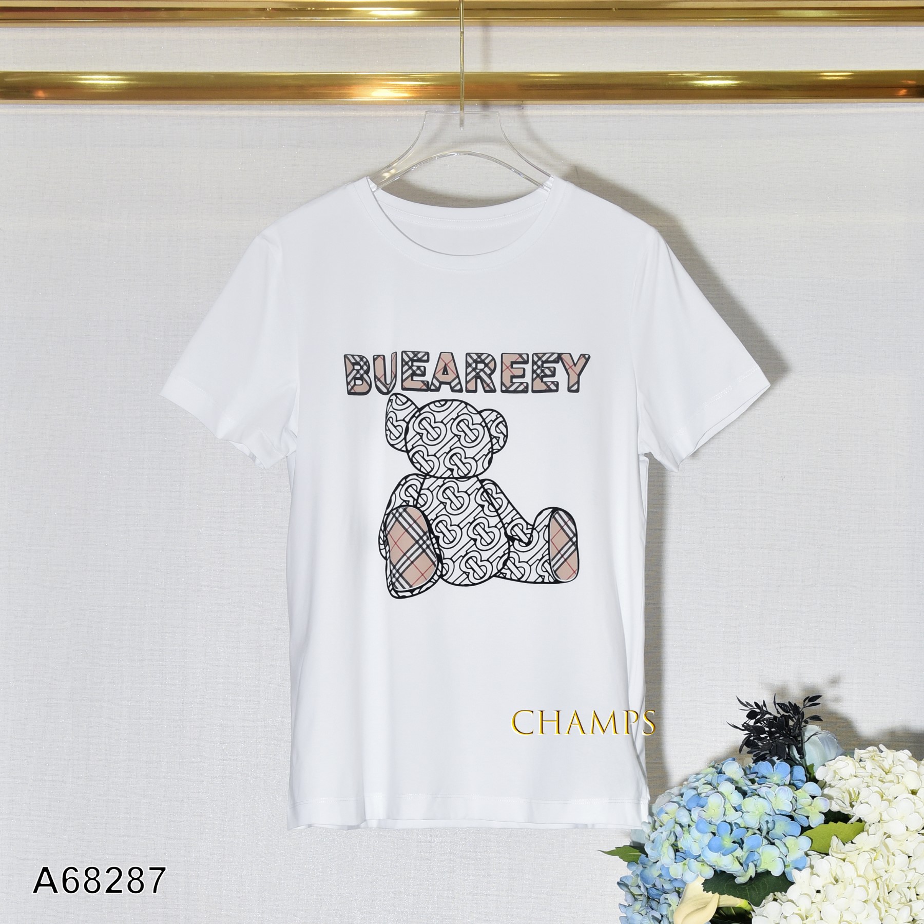 ÁO THUN TRẮNG BBR 68287