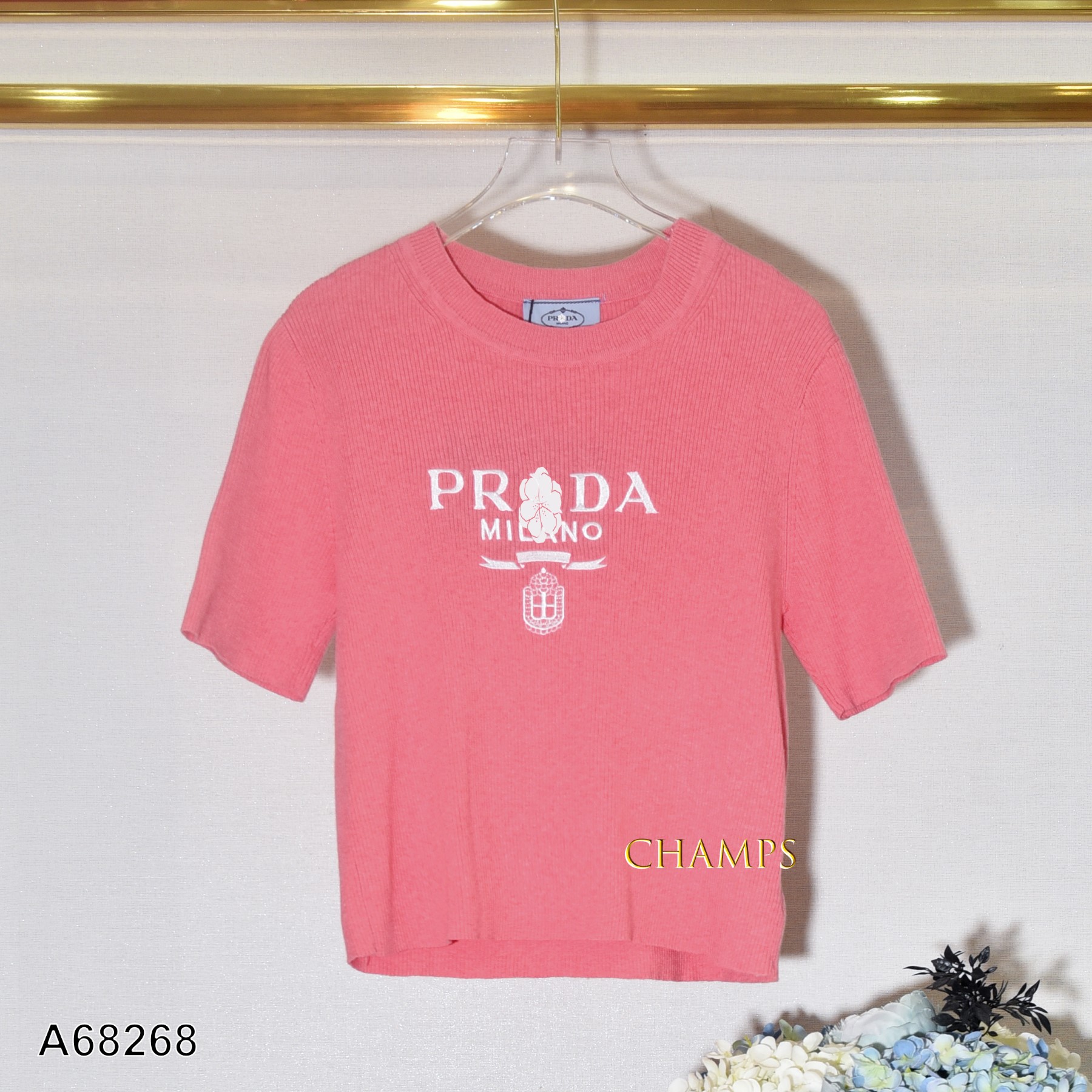 ÁO LEN PRADA HỒNG 68268