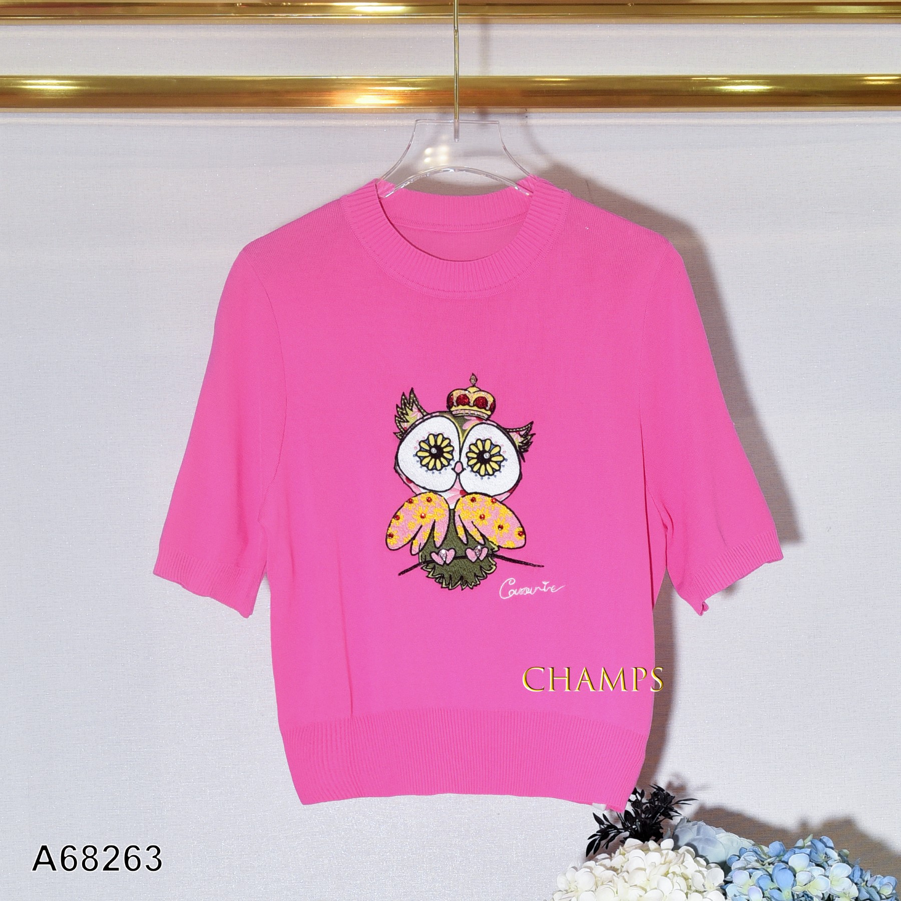 ÁO LEN HỒNG HÌNH CÚ 68263