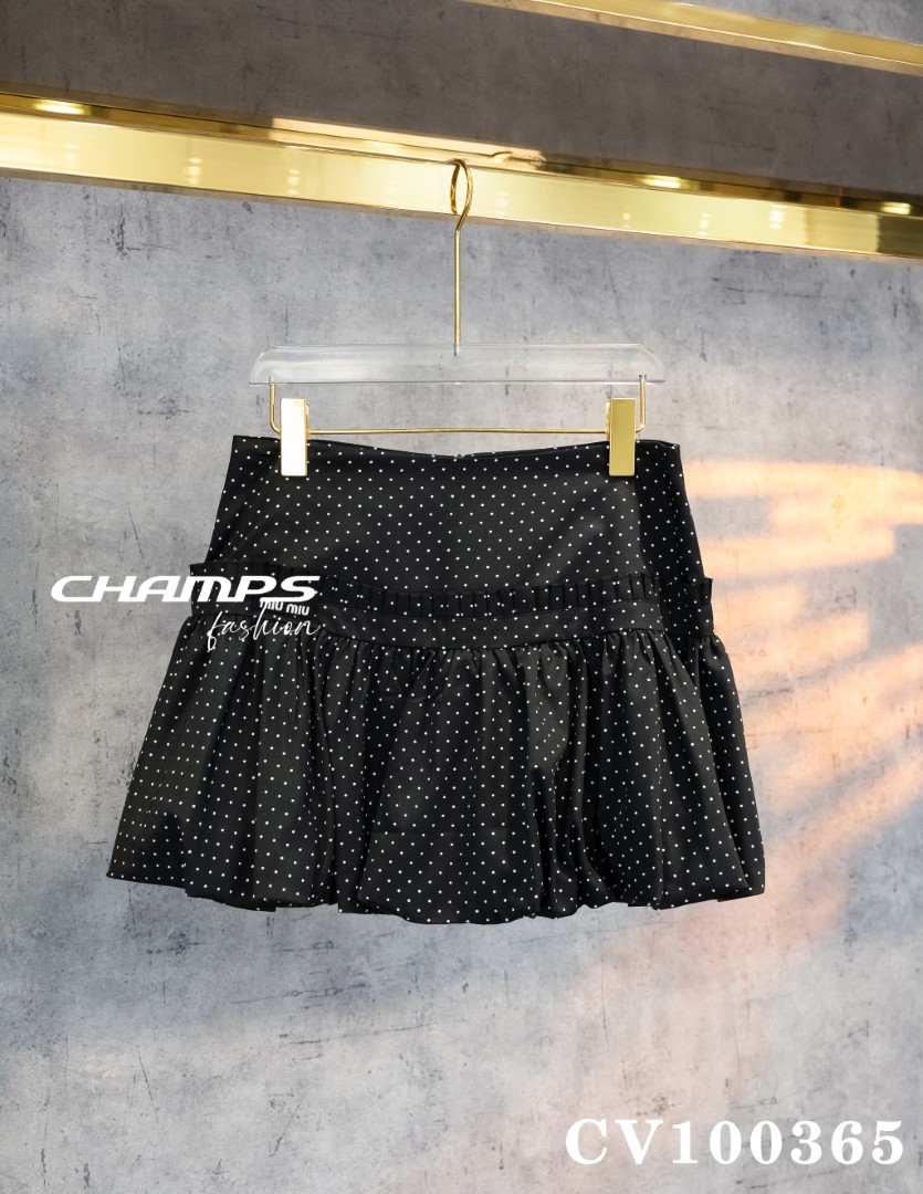 CHÂN VÁY BI ĐEN 100365