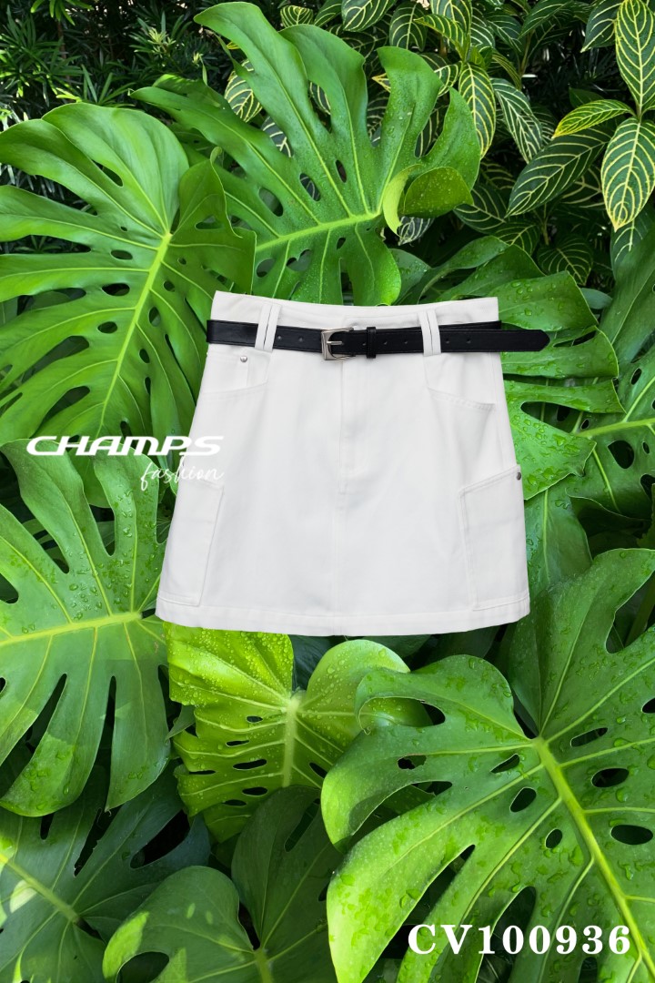 CHÂN VÁY TRẮNG TÚI HỘP 100936