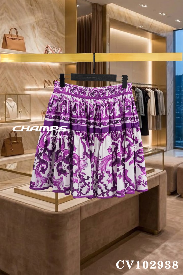CHÂN VÁY D&G TÍM 102938