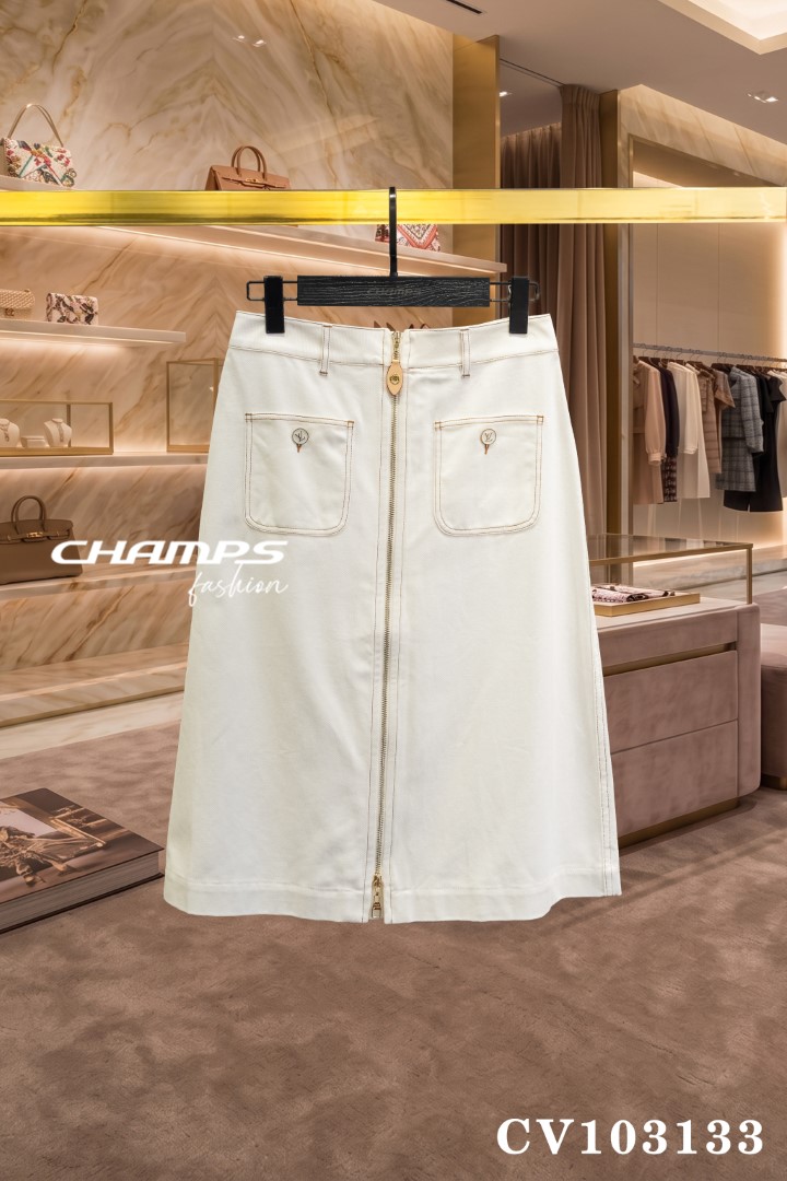 CHÂN VÁY TRẮNG LV 103133