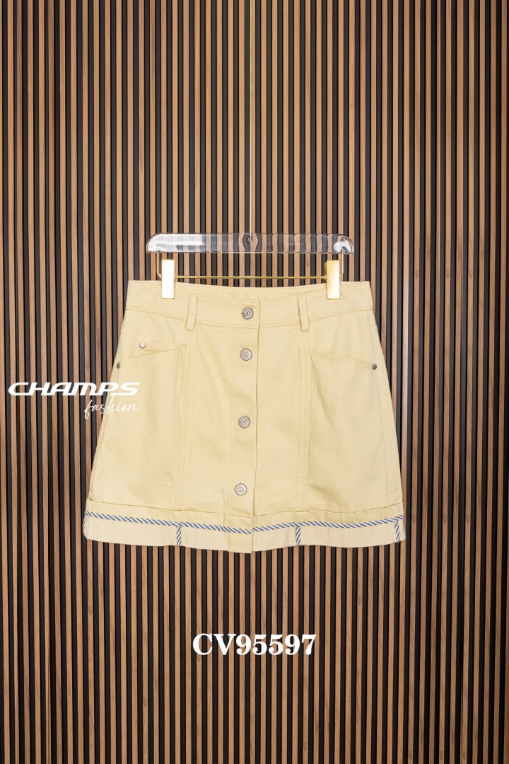 CHÂN VÁY JEAN VÀNG 95597