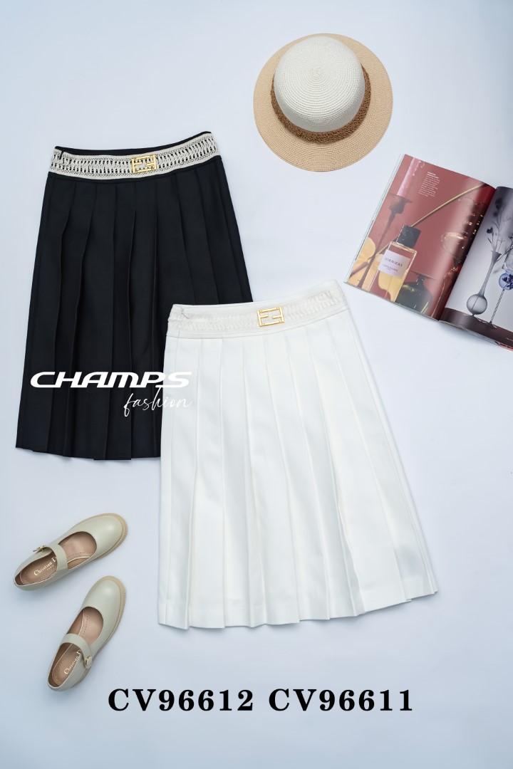 CHÂN VÁY TRẮNG FENDI 96611