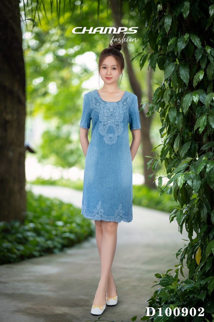 ĐẦM JEAN 100902