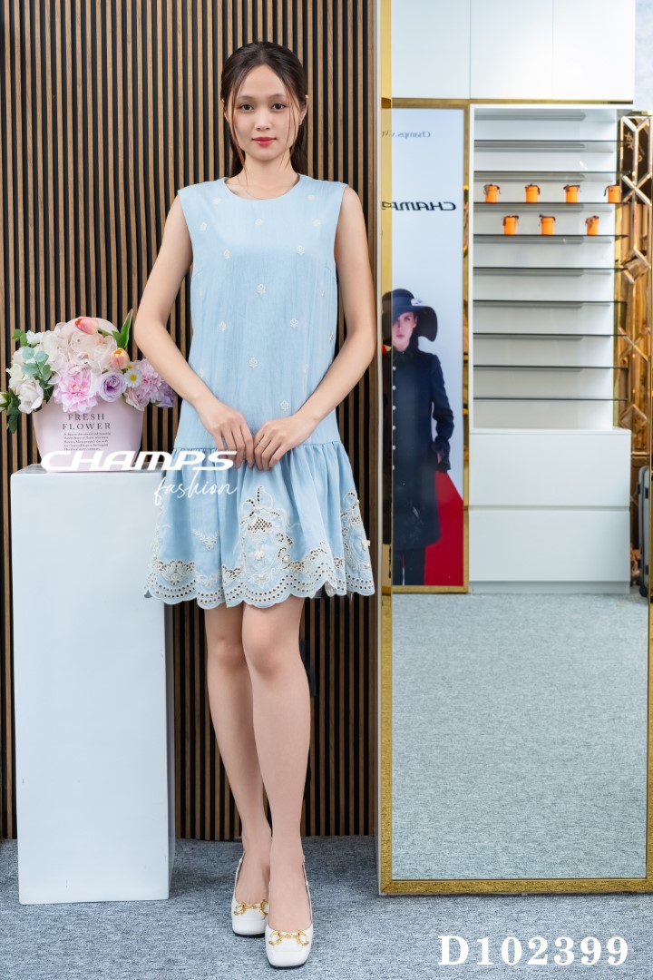 ĐẦM XANH THÊU BÈO 102399