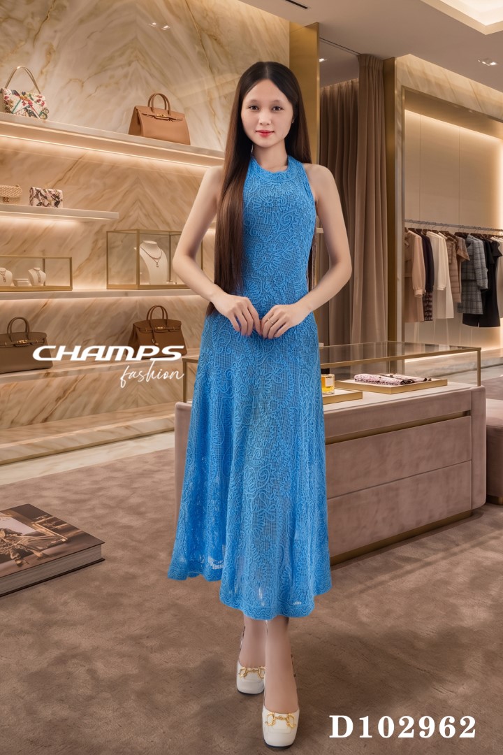 ĐẦM YẾM REN XANH 102962