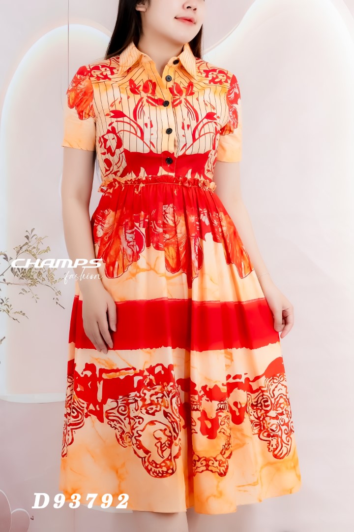 ĐẦM SƠ MI CAM 93792