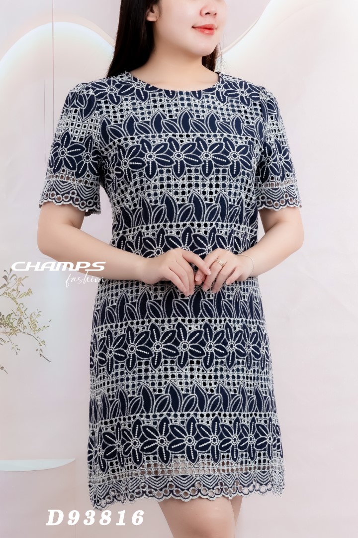 ĐẦM REN XANH 93816