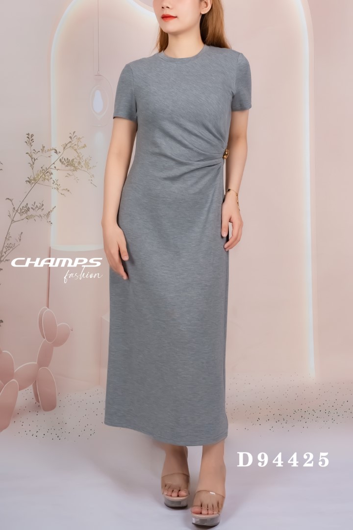 ĐẦM THUN XÁM KHOEN 94425