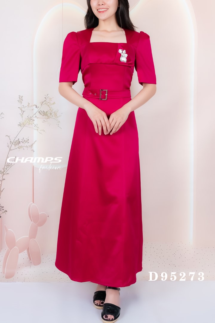 ĐẦM HỒNG DÀI DẠ HỘI DN CÀI 95273