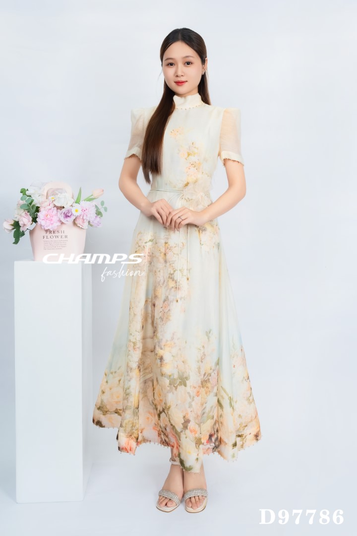 ĐẦM ZIMBERMAN DÀI CỔ CAO DN  97786