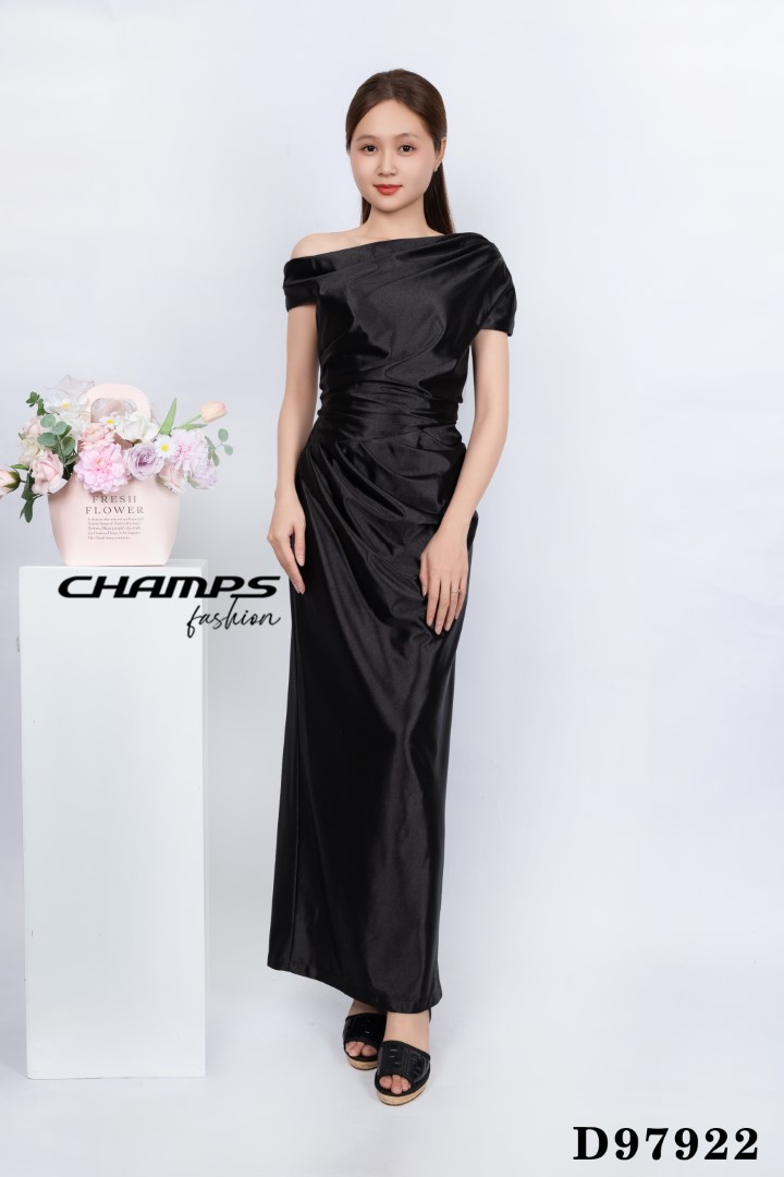 ĐẦM NHŨ LECH VAI ĐEN DÀI 97922