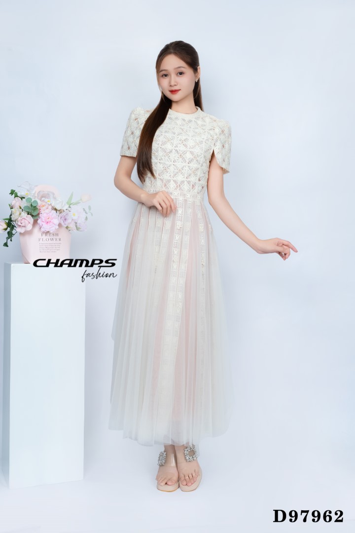 ĐẦM KEM LƯỚI DÀI 97962