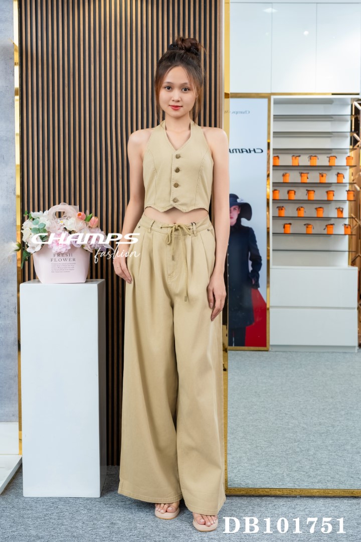 BỘ BAY JEAN NÂU YẾM 101751