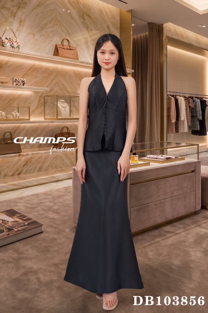 BỘ HÀN QUỐC ĐEN CV DÀI 103856