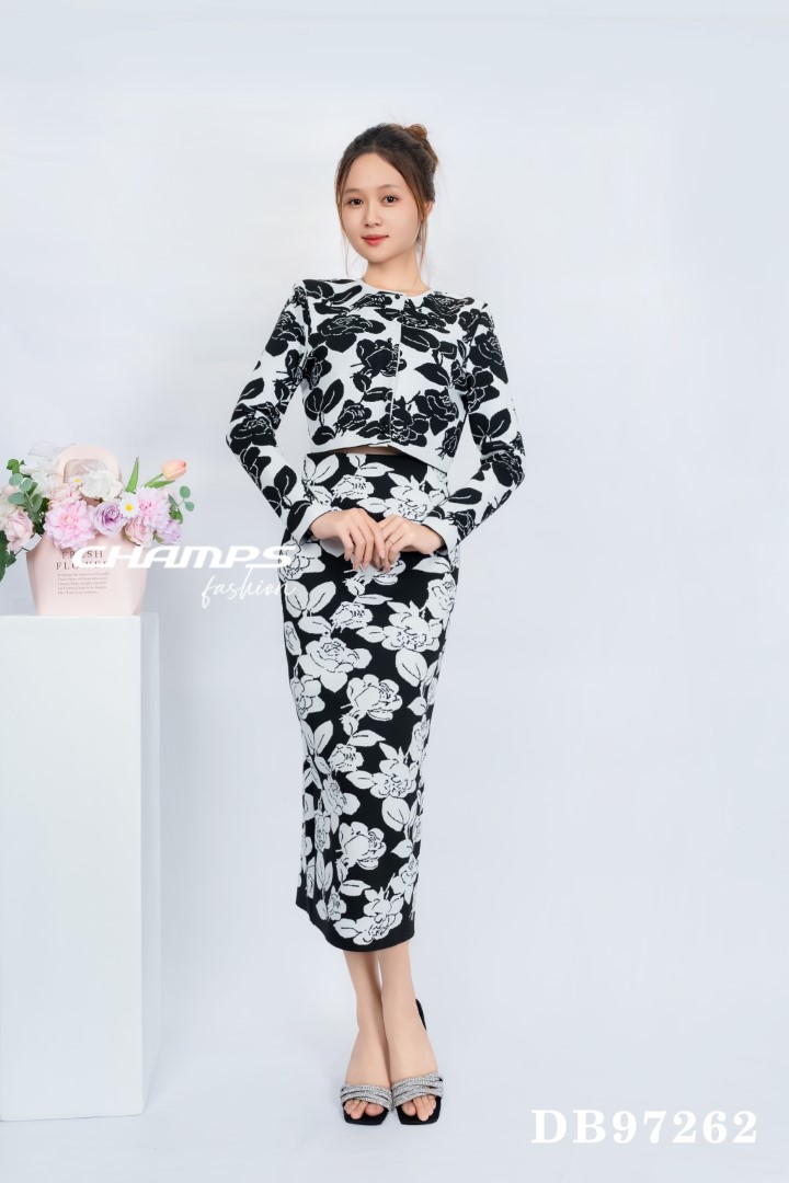 BỘ LEN HOA ĐEN 97262