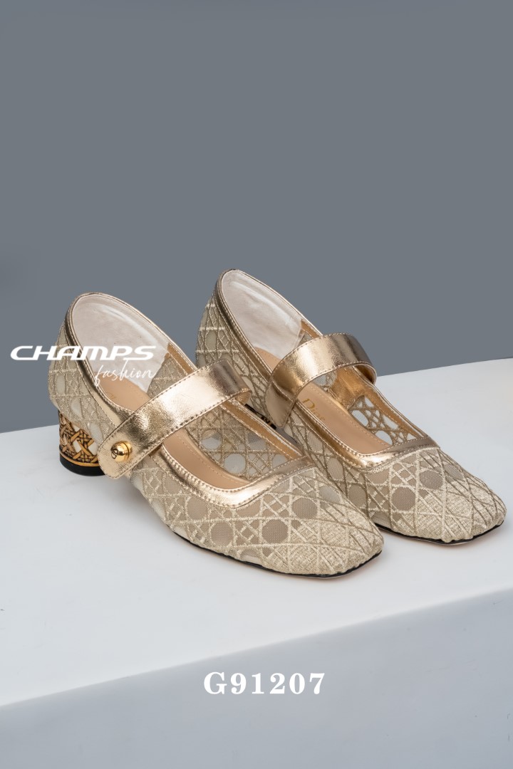 GIÀY DIOR NHŨ VÀNG ĐỒNG 91207