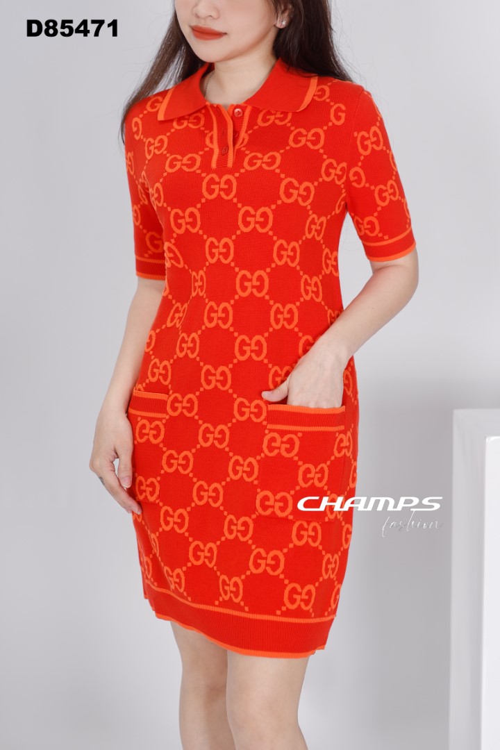 ĐẦM LEN GUCCI CAM VIP 85471