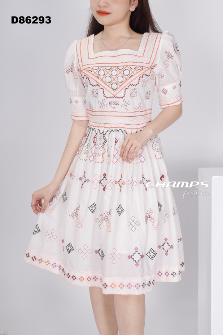 ĐẦM XÔ TRẮNG THÊU 86293