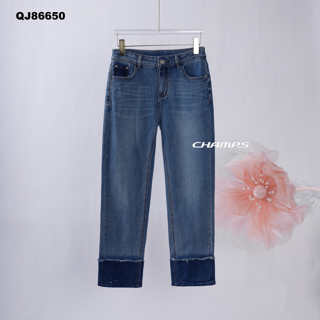 QUẦN JEAN XANH 90F LAI CƯỜM 86650
