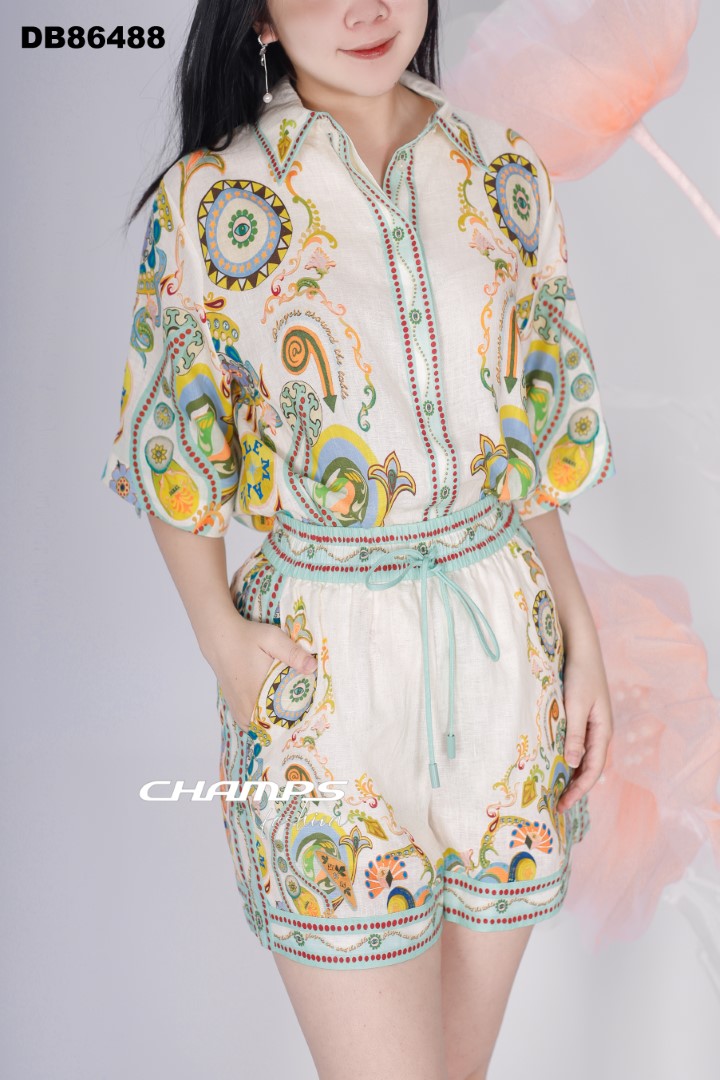 BỘ ALEMAIS KEM HOA VĂN 86488