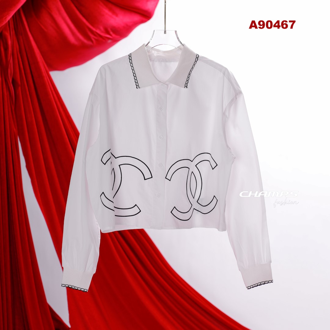ÁO SƠ MI TRẮNG CHANEL 90467