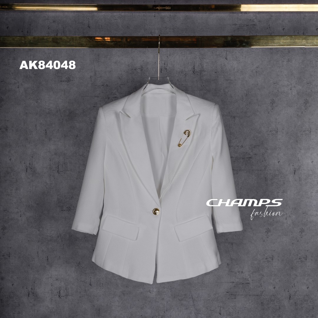 ÁO KHOÁC ĐEN KHUY HÀN QUỐC 84048