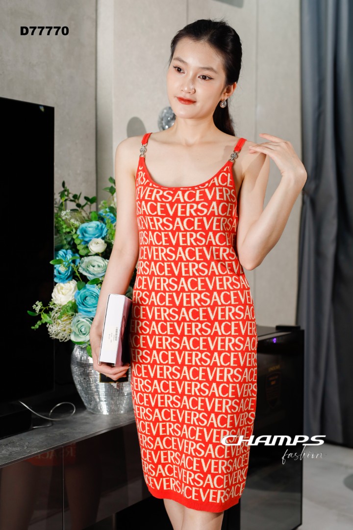 ĐẦM VERSACE CAM 2 DÂY 77770