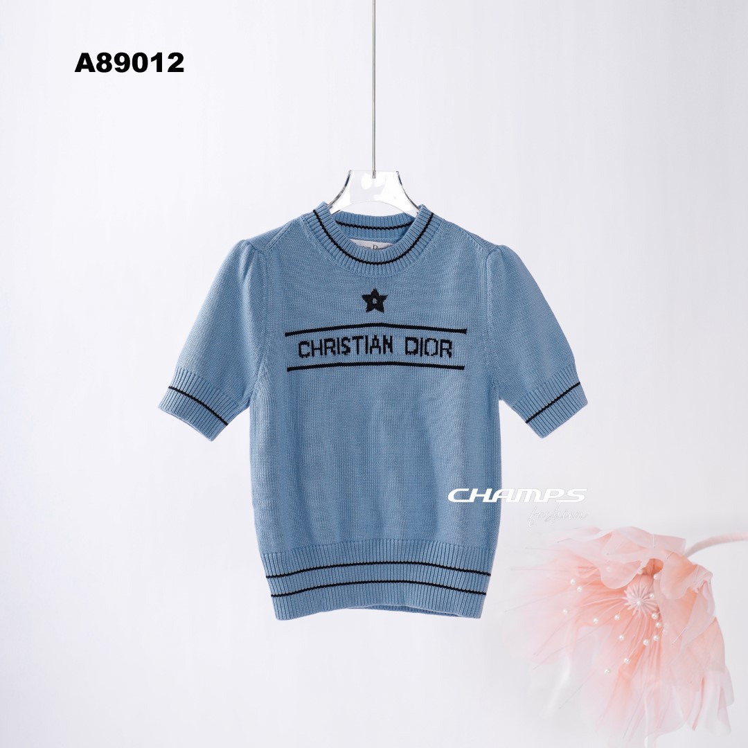 ÁO LEN DIOR XANH 89012