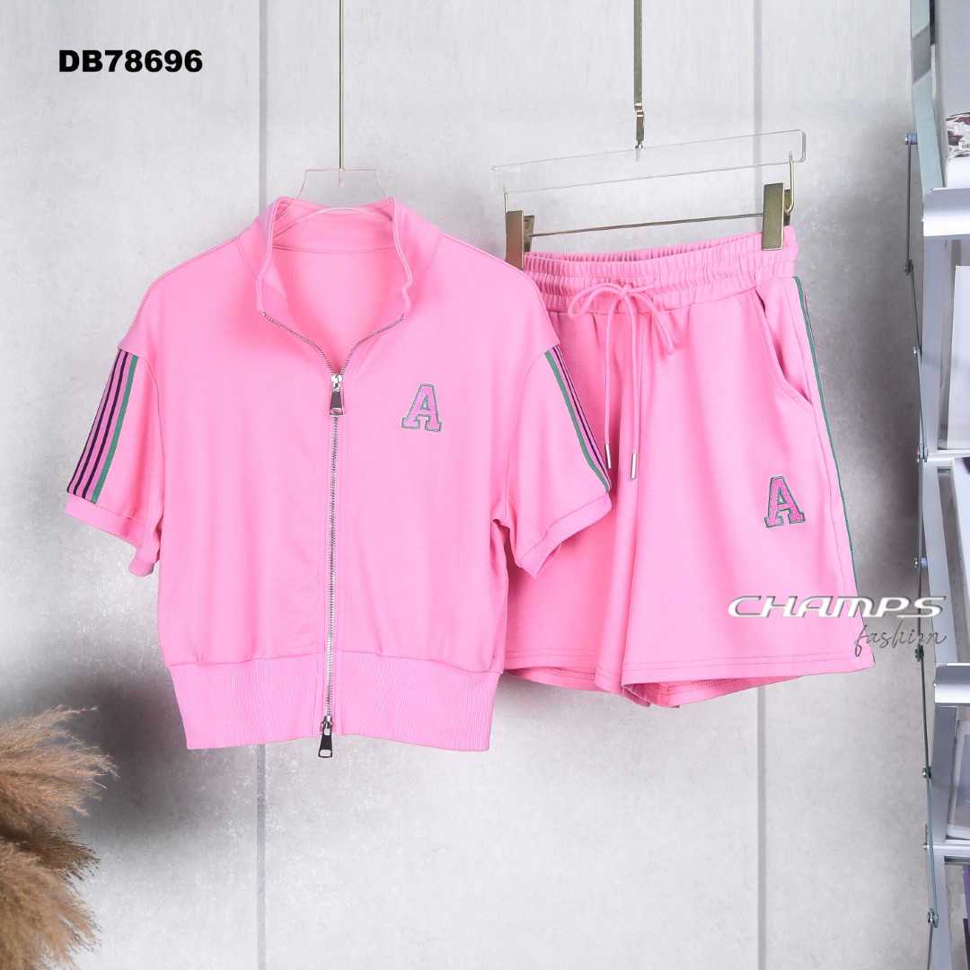 BỘ THUN SHORT HỒNG 78696