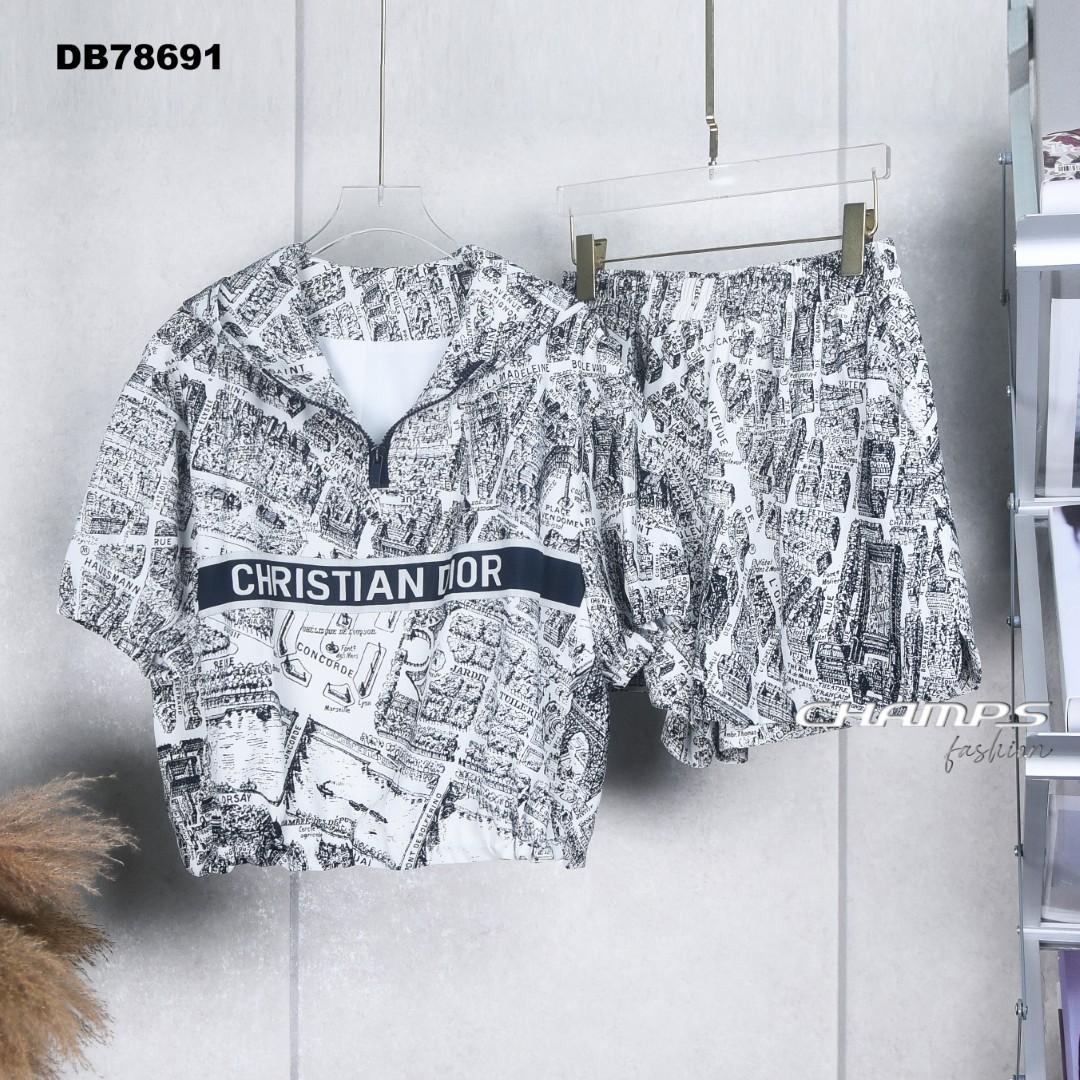 BỘ DIOR HOA TIẾT 78691