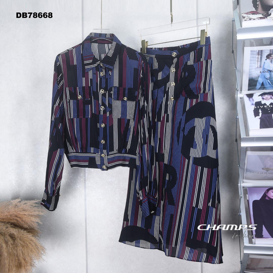 BỘ XANH CHANEL 78668