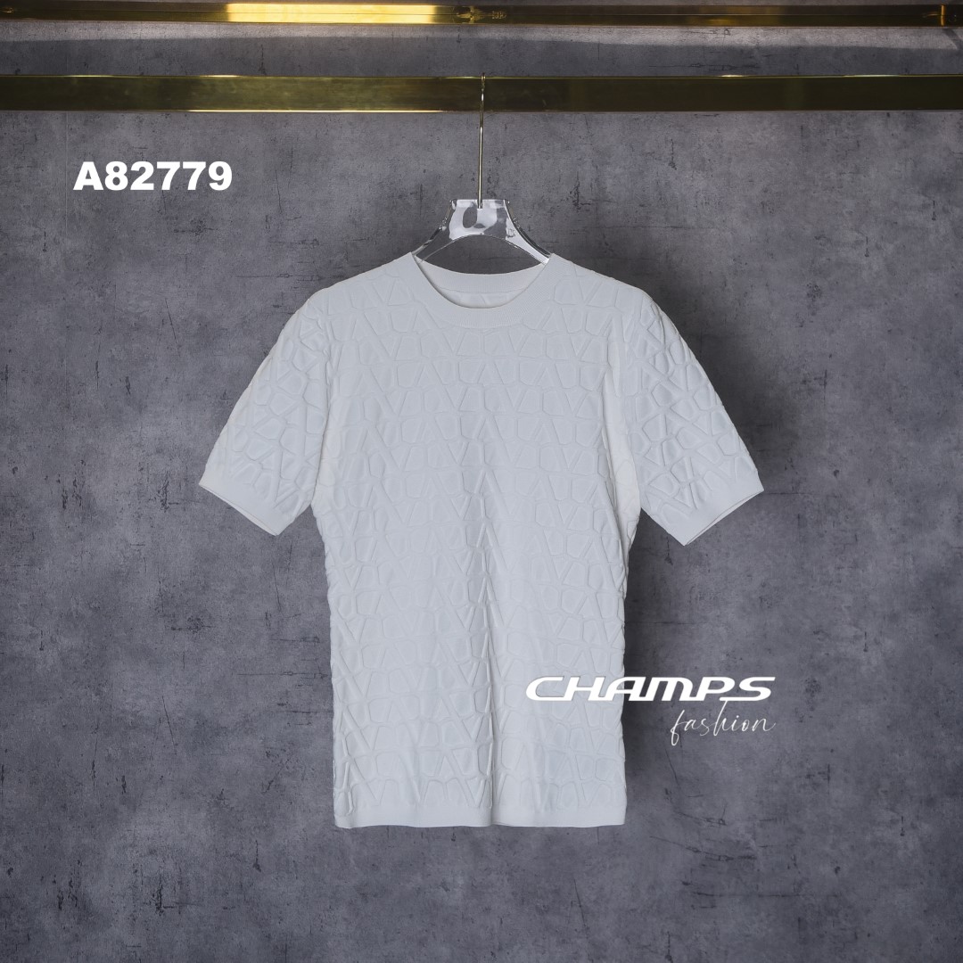 ÁO LEN LOGO V TRẮNG 82779