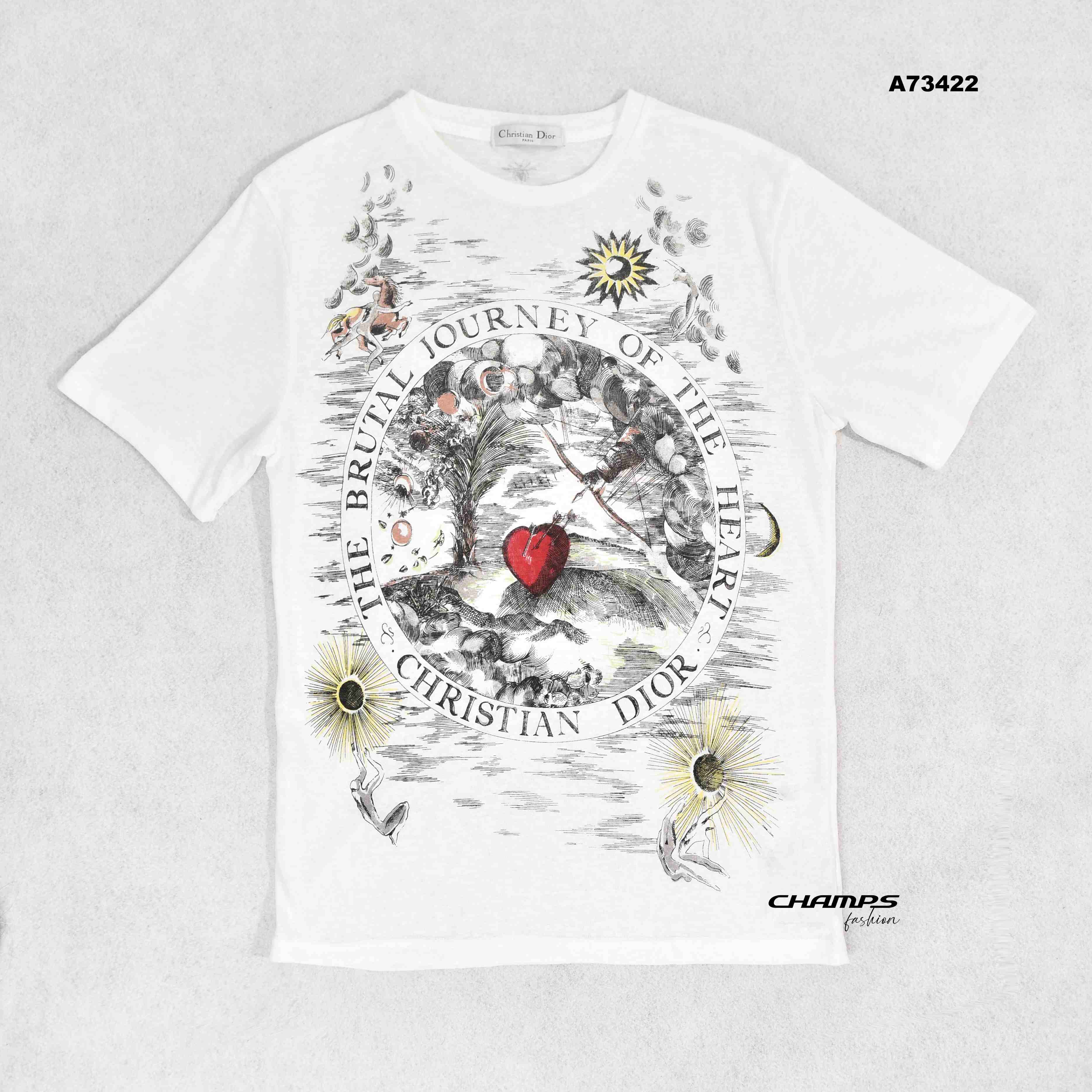 ÁO THUN DIOR HOA VĂN 73422