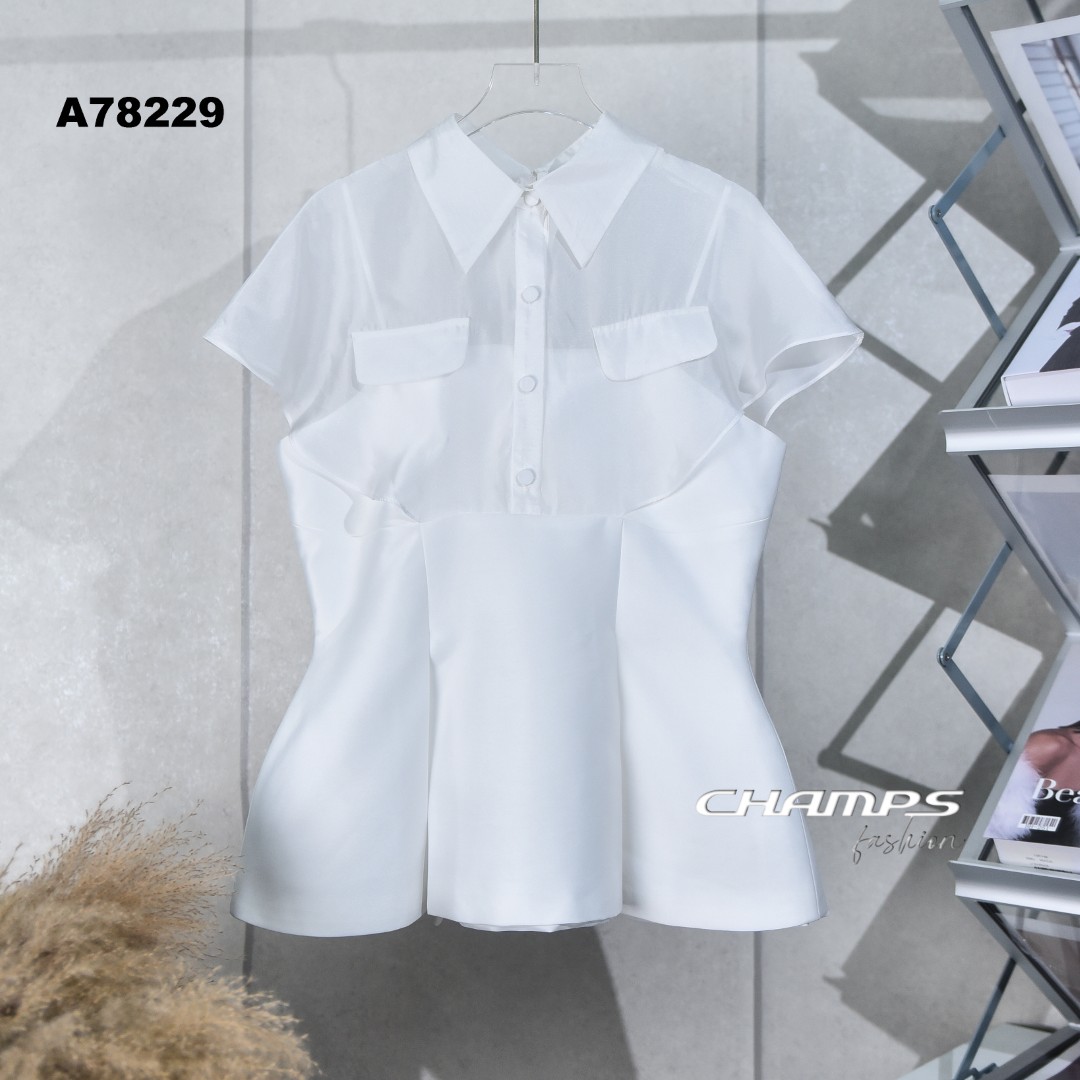 ÁO TAPTA TRẮNG 78229