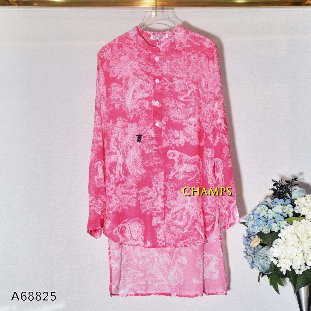 ÁO DIOR HỒNG 68825