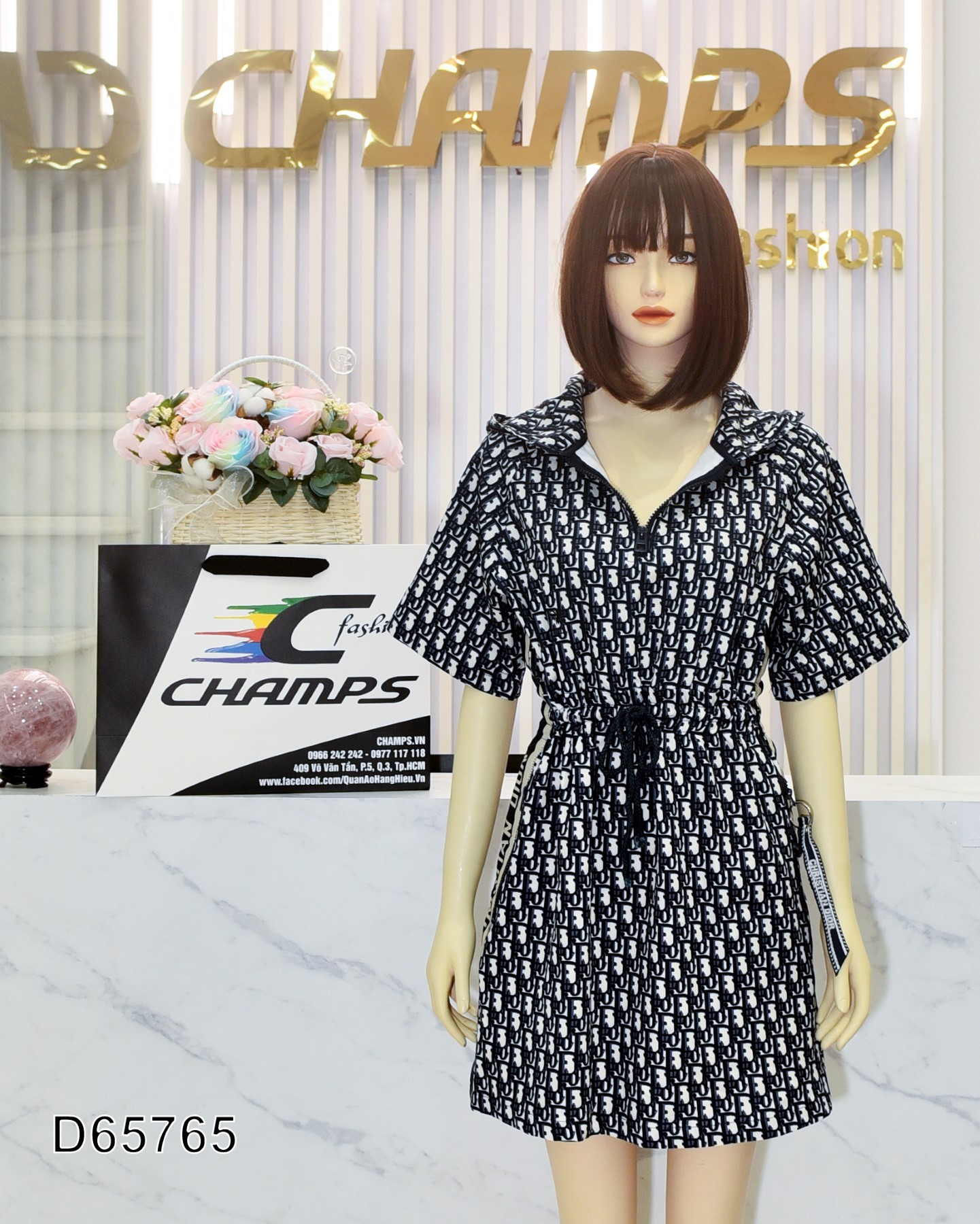 ĐẦM DIOR NÓN 65765