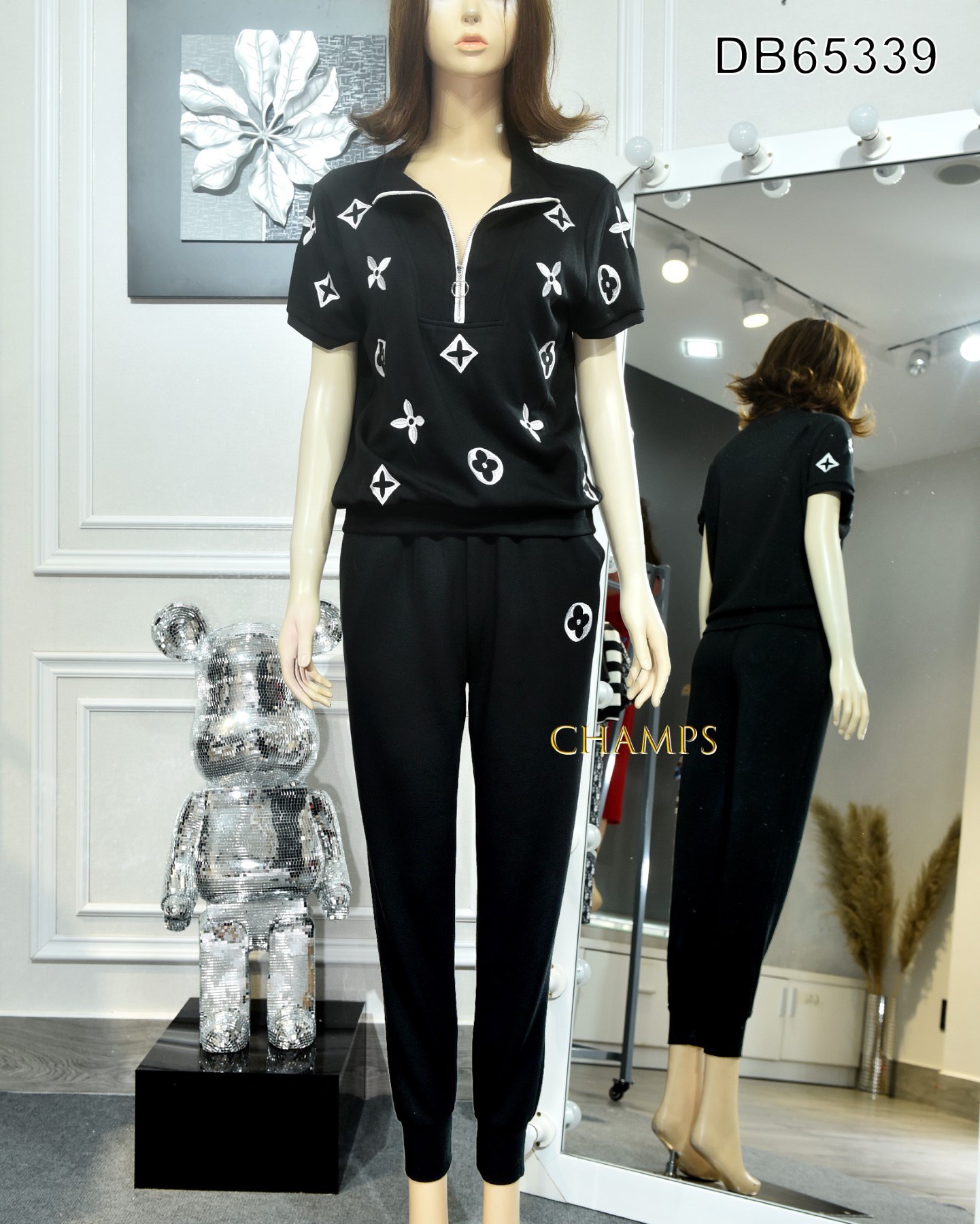 BỘ THUN ĐEN LV 65339