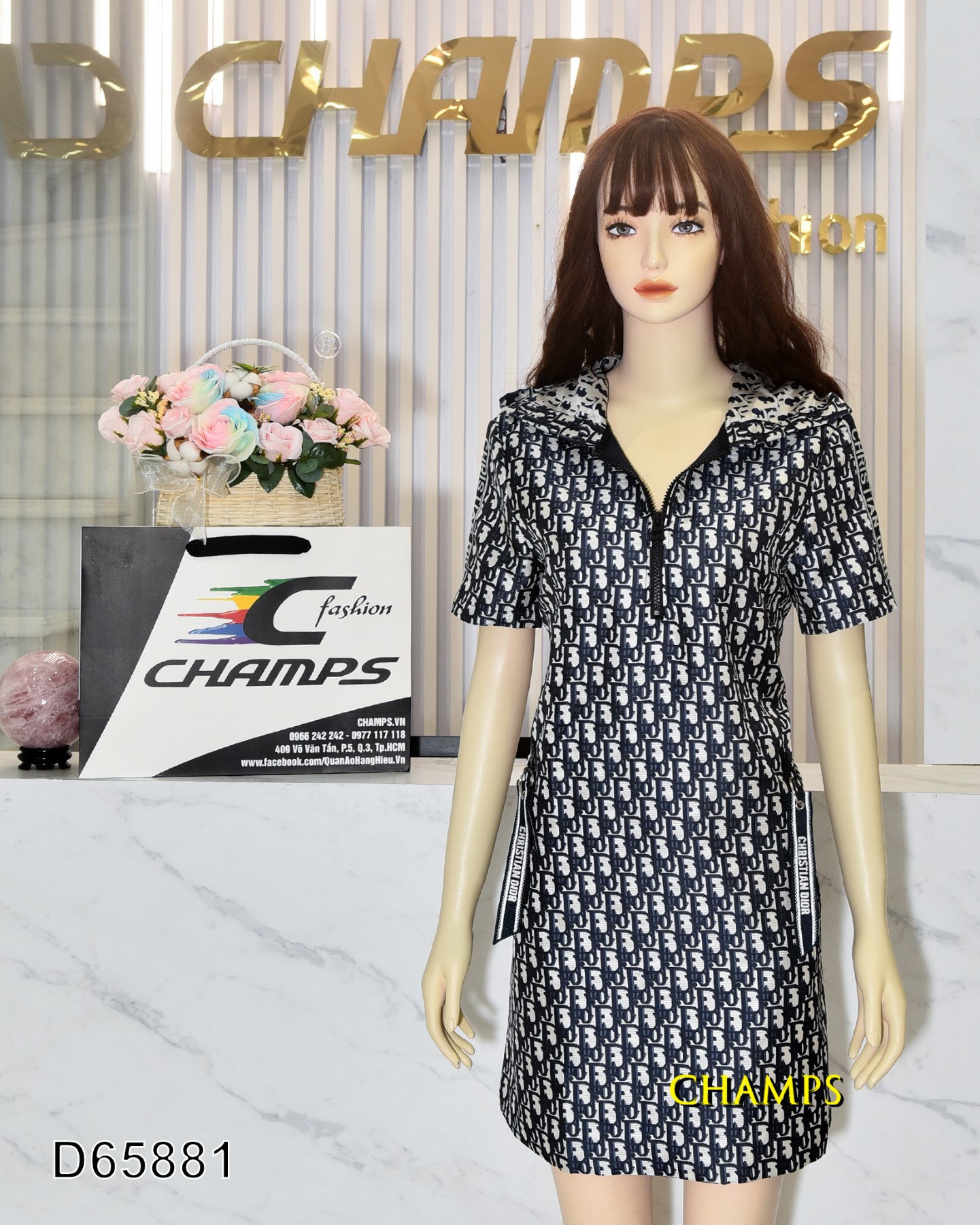 ĐẦM DIOR NÓN 65881