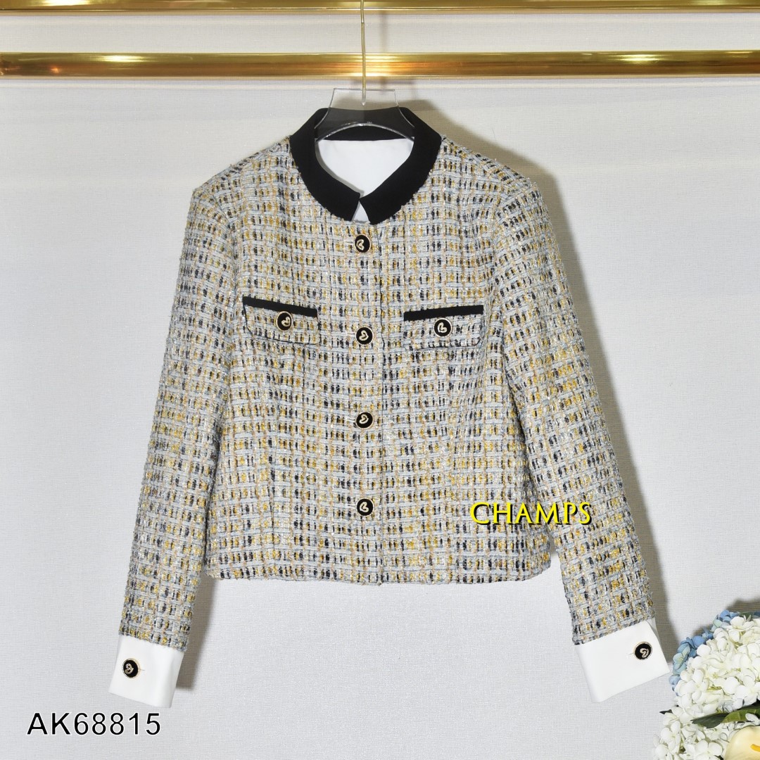 ÁO KHOÁC BỐ XANH VÀNG 68815