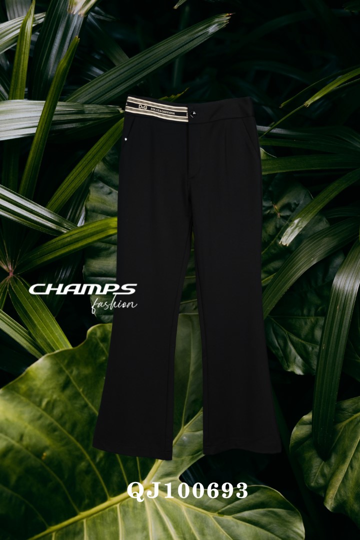 QUẦN THUN ĐEN BASS 100693