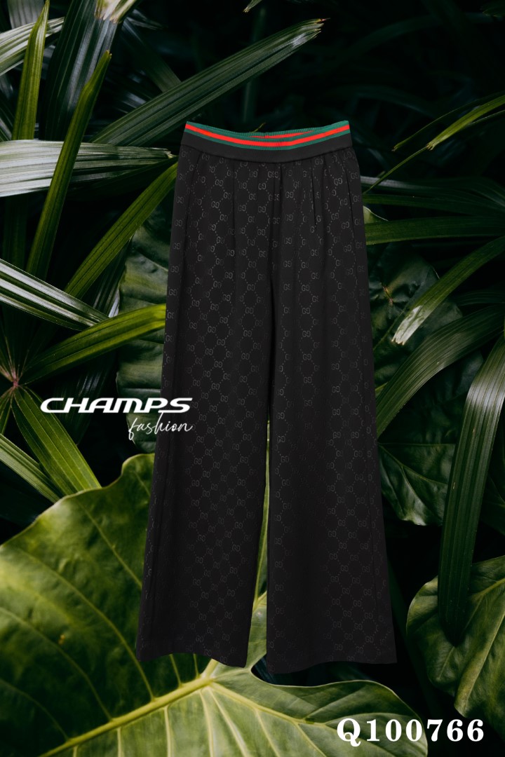 QUẦN SUÔN ĐEN GUCCI 100766