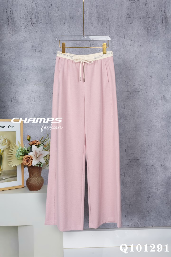 QUẦN SUÔN THUN HỒNG 101291