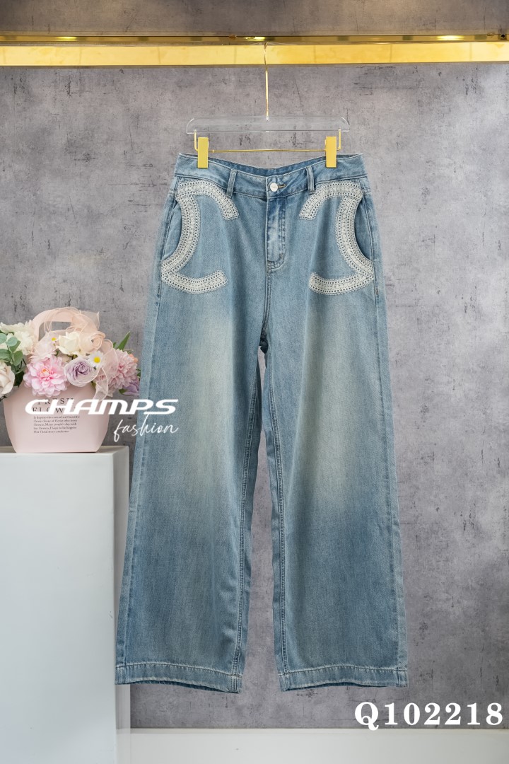 QUẦN JEAN SUÔN CHANEL 102218
